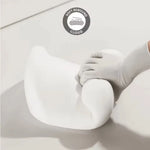 Car Universal Headrest Lumbar Memory Foam Cervical Lumbar Support Car Headrest Backres close-up view