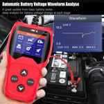 ANCEL BA201 Car Motorcycle Battery Tester Analyze 2000CCA 12V Loading Quick Cranking Charging Diagnostic Car Battery Tester Tool