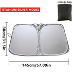 Foldable Car Sunshade | Windshield UV Protection Cover for Interior detail view