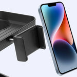 Car Food Rotatable Tray for Eating in Parked Car | Desk for Laptop with Cup Holder lifestyle view