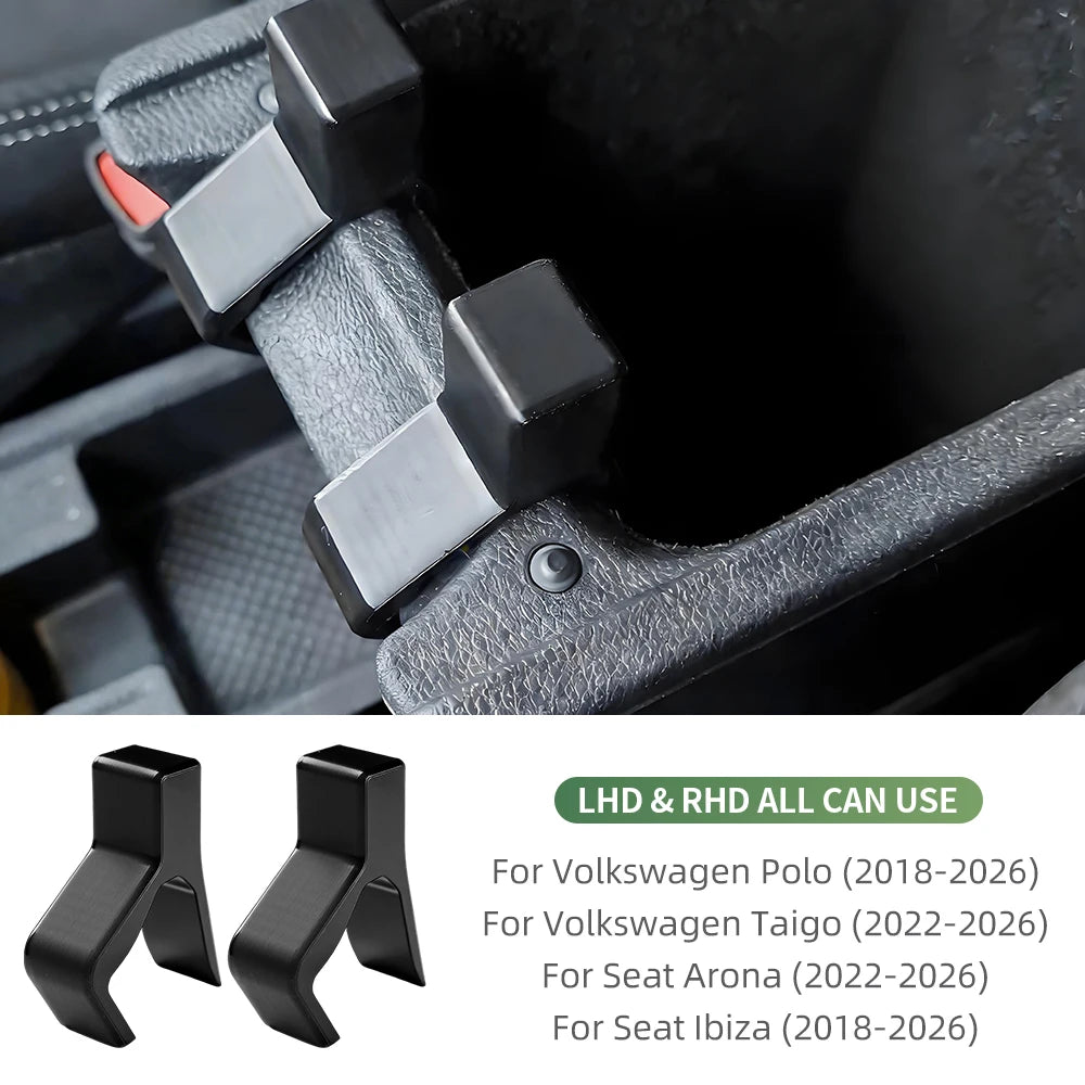 2pcs For Seat Arona/lbiza 2018-2026 Adjustable Elevation Bracket Armrest for Volkswagen VW Polo MK6 2018-2026 Taigo 2022-26