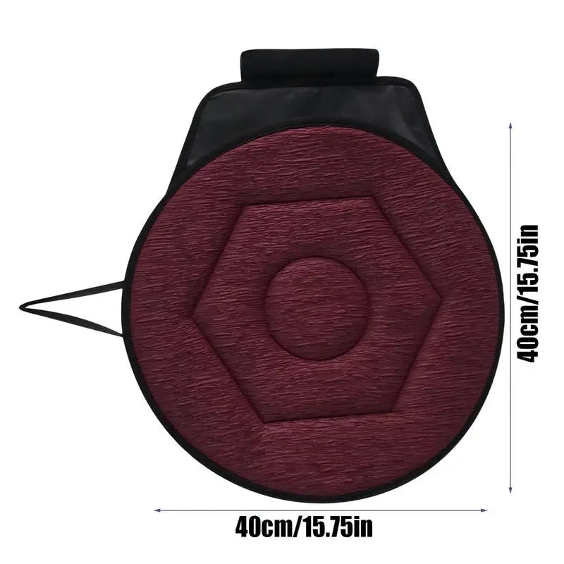 Rotating Car Seat Cushion Round Disc Portable Swivel Seat Cushion EVA Car Seat Pad For Outdoor Home Team Game And Picnic