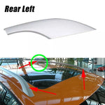 Roof Luggage Rack Guard Cover for VW CROSS POLO 2007-2011 | Silver Car Exterior Par additional angle