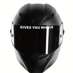Fun Gives You Wings Carbon Sticker Waterproof Vinyl Funny Crazy Cat Car Sticker Accessories For Mazd