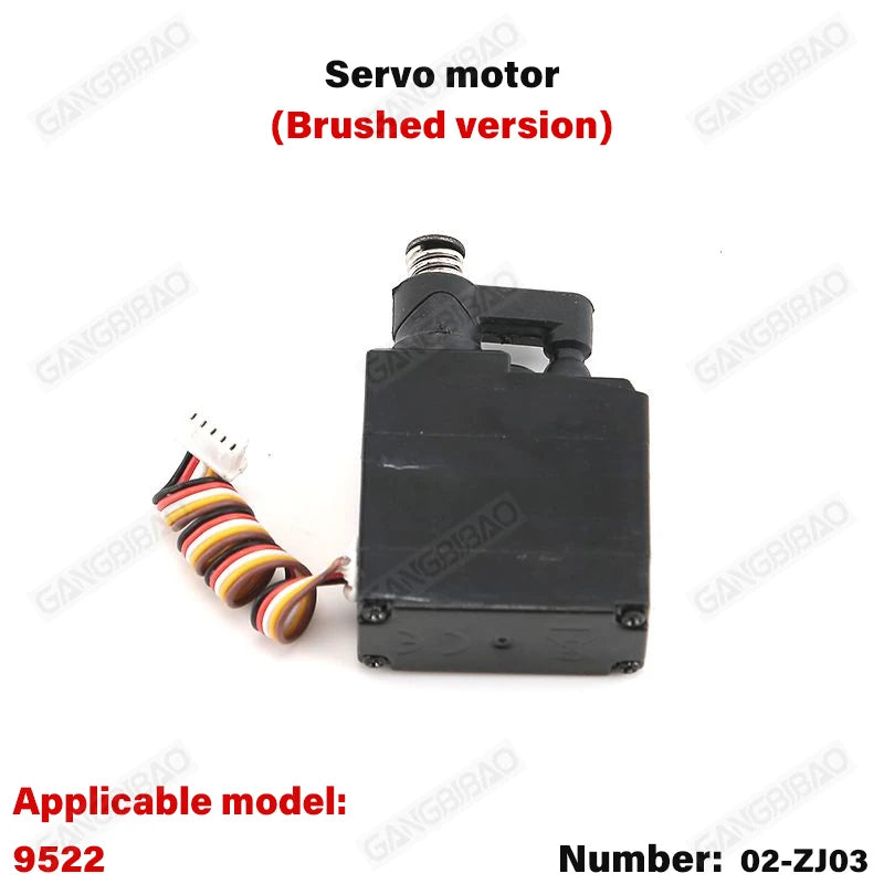 9522 PRO Remote Control Car Parts Swing Arm, Pull Rod, Steering Cup, Tire, Chassis, Tr close-up view