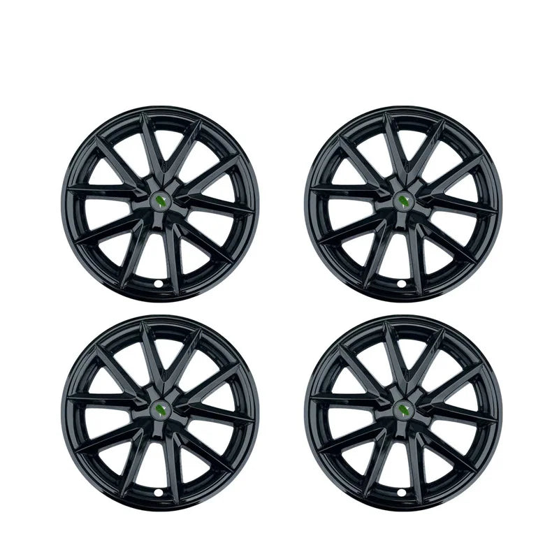 18-Inch Hub Caps Replacement Wheel Covers Set of 4 for Tesla Model 3 2017-2023 | ABS Pla detail view