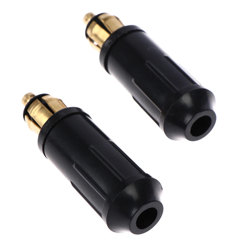 DIY Din Hella Male Plug Powerlet Plug European Type 12V Cigarette Lighter Adapter Con lifestyle view