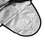 Foldable Car Windshield Snow Cover | 70cm x 150cm Frost and Ice Shield additional angle