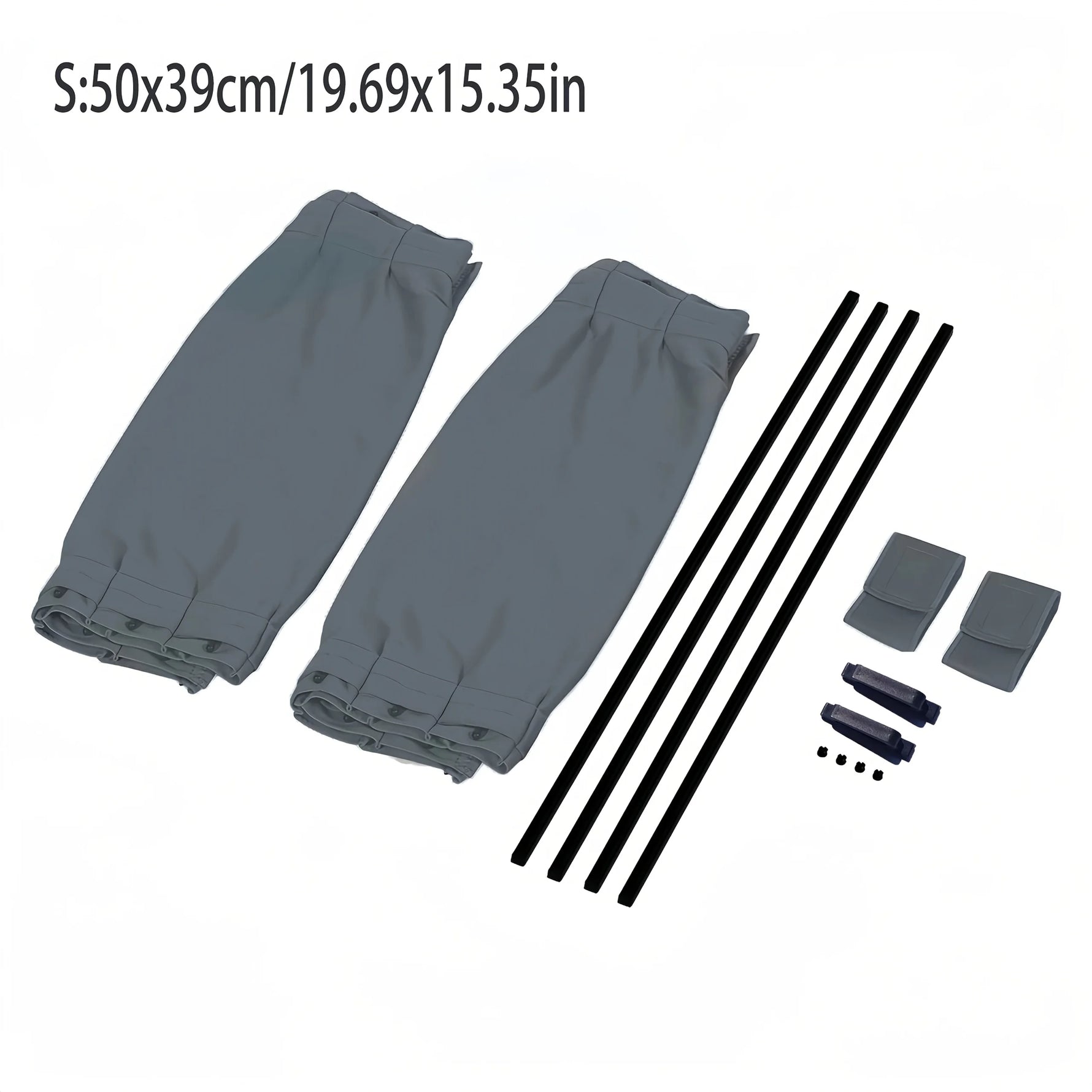 Car Window Shades 2pcs Universal Foldable Sun Visor UV Protection alternate view