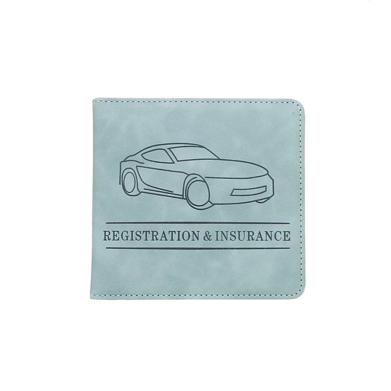 Car Registration and Insurance Holder Car Accessories Vehicle Glove Box Car Organizer alternate view