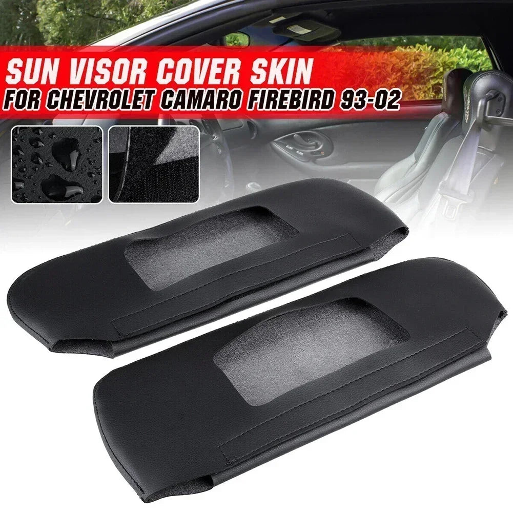 Car Sun Visor Shade Mirror Cover Replacement For Camaro For Firebird 93-02 Auto Replacement Auto Interior Car Sun Visor Shade