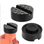 New··1Pc Car Lift Jack Stand Rubber Pads Black Rubber Slotted Floor Jack Pad