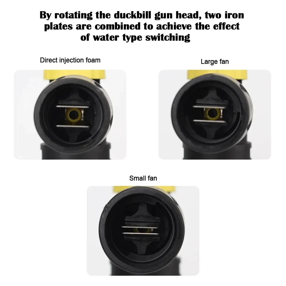 750ML Snow Foam Lance | Adjustable Car Soap Foam Generator for Karcher K2 to K7 close-up view