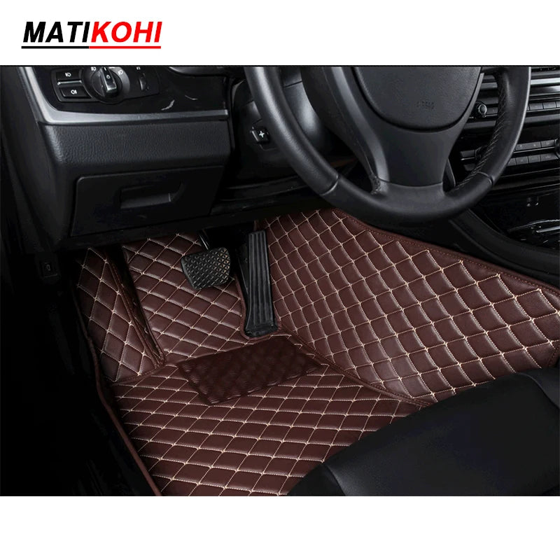 MATIKOHI Custom Car Floor Mats For Citroen C5 2th 3th Auto Carpets Foot Coche Accessorie
