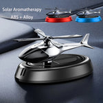Solar Powered Rotation Helicopter Car Air Freshener | Solar Aromatherapy Diffuser wit lifestyle view