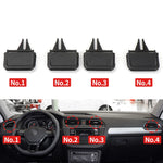 Auto Interior Parts Accessories For Volkswagen Tiguan 2017-2021 Car Front Air Conditioning AC Vent Grille Clip Slider Repair Kit