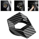 Car Engine Start Stop Switch Button Cover Decorative Auto Accessories Push Button Cover Anti Scratch Car Interior Accessories