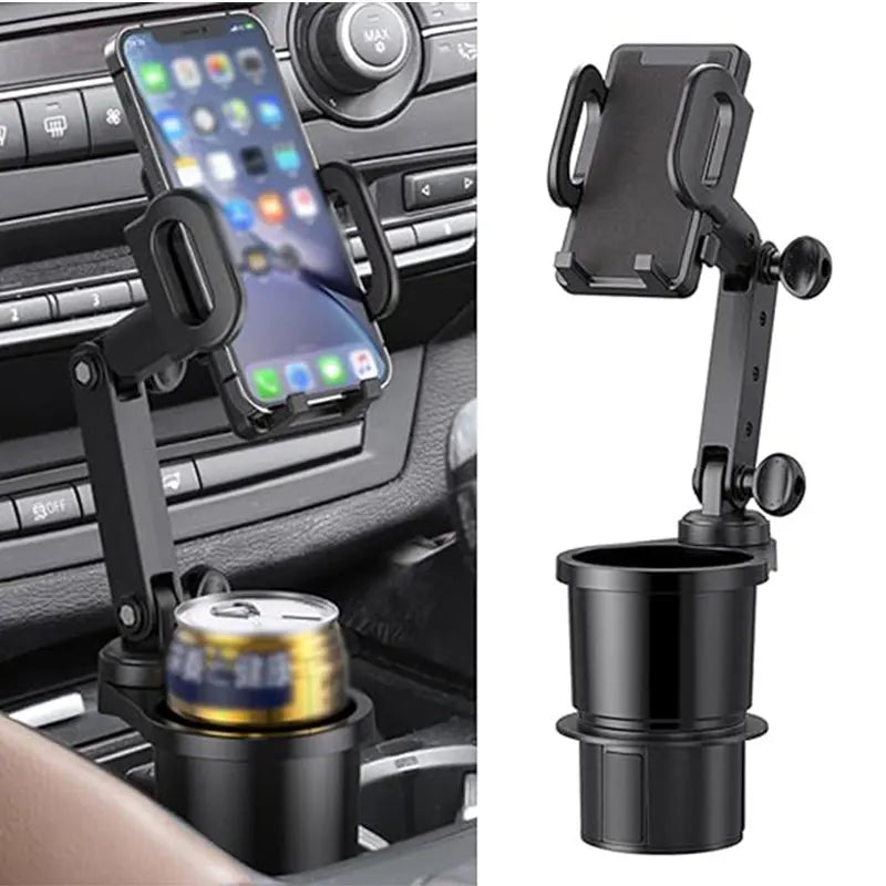 Universal Cell Phone Stand Cup Holder Expander with 360° Rotation