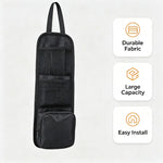 Multifunctional Car Seat Side Organizer Hanging Storage Bag With Cup Phone Pocket A additional angle