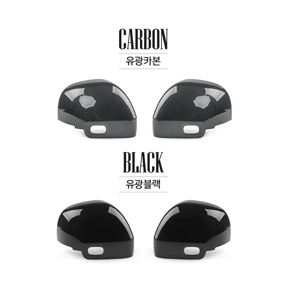 2Pcs ABS LHD/RHD For Hyundai Staria 2021-2026 Car Tuning Rearview Mirror Cover Trim Side Door Rear View Mirror Accessories
