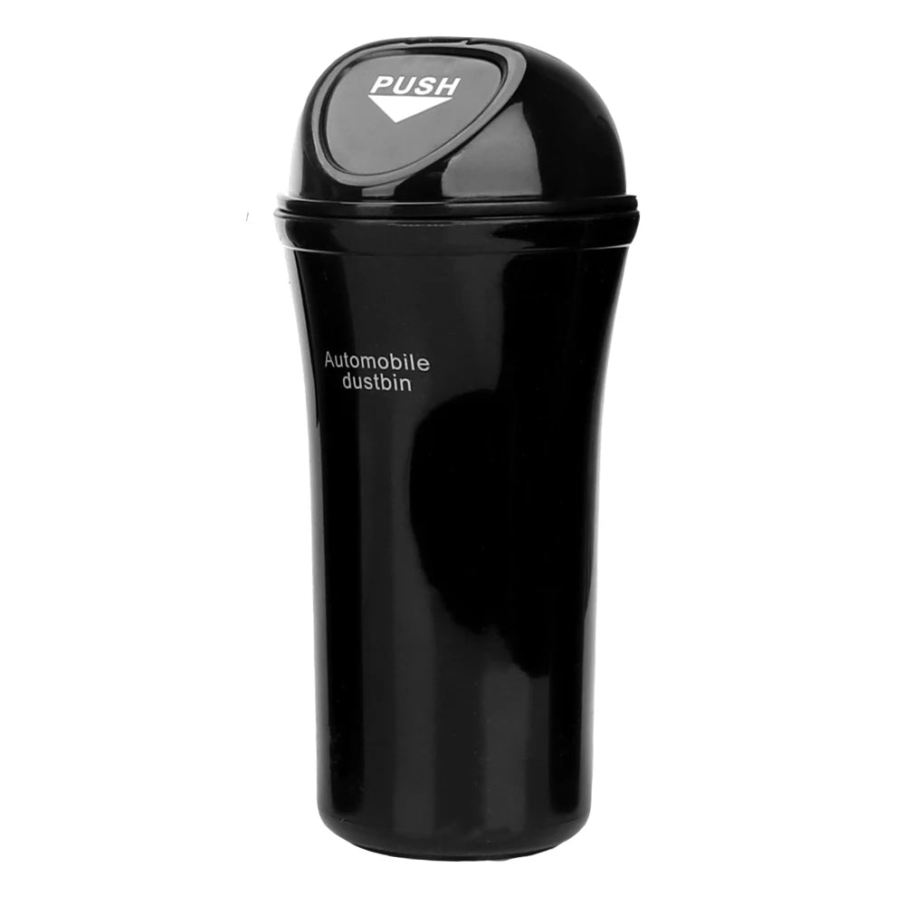Car Trash Can with Auto-Bounce Lid lifestyle view