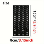 60pcs Mechanical Drive Socket Label Stickers Quick and Easy Reminder Sticker Toolbox lifestyle view