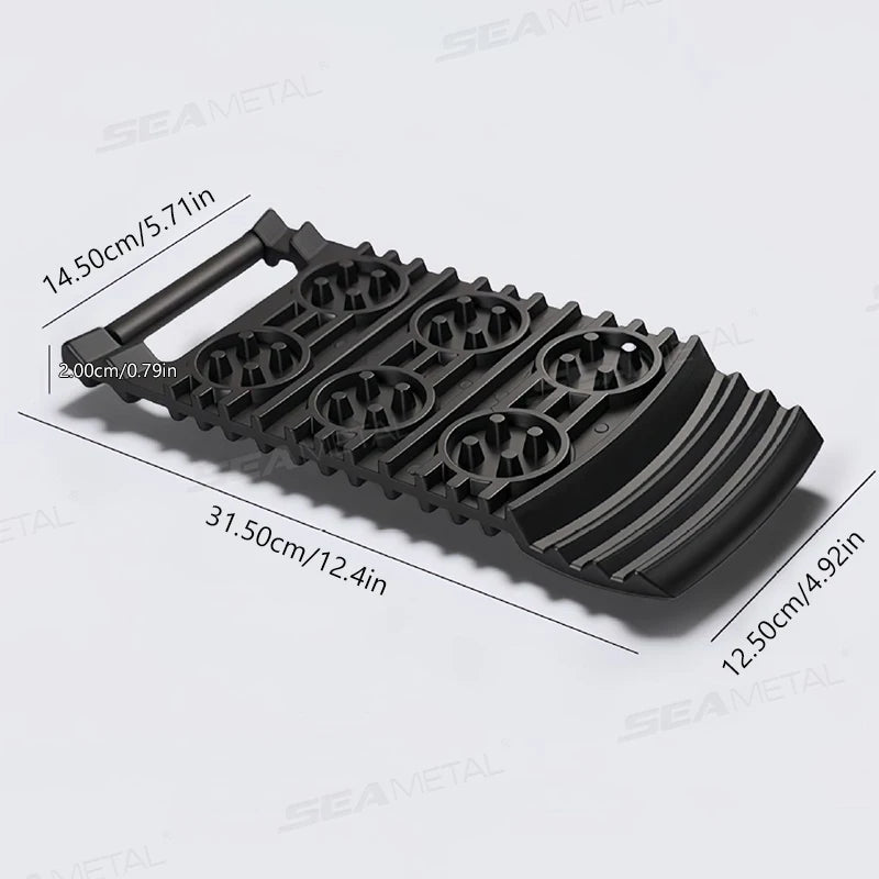 Car Anti Skid Board Tire Emergency Road Trouble Clearer Recovery Tracks Traction Mat Board Snow Chain Shovel Ramps Pads