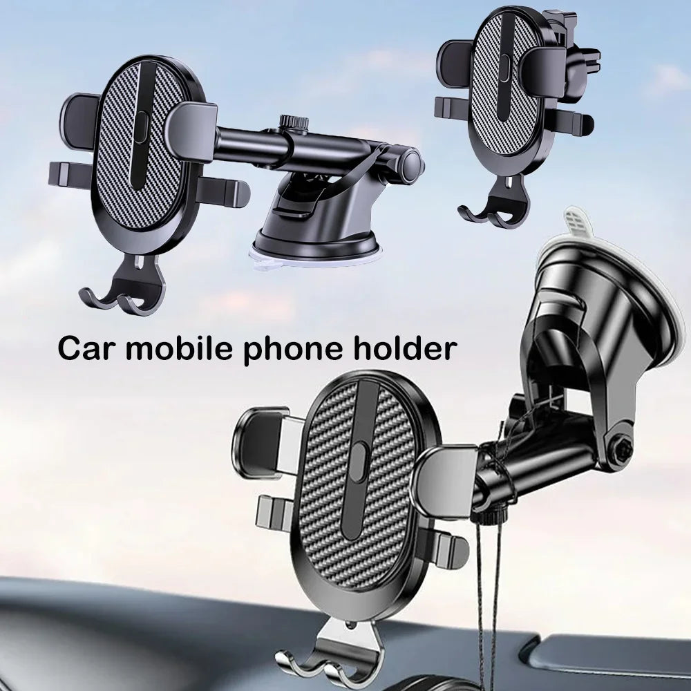 Universal Dashboard Car Phone Holder 360 Rotating Air Vent Suction Cup Mount alternate view