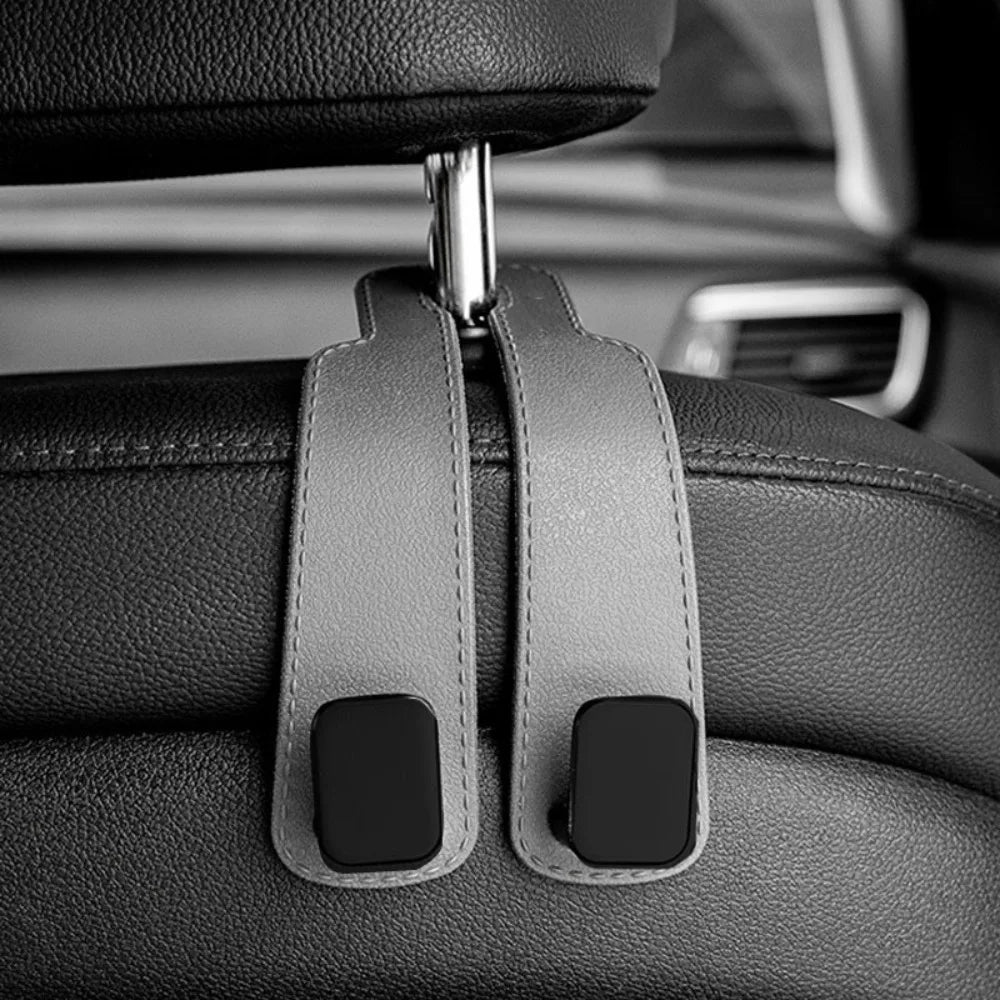 Car Headrest Hook Hidden Car Organizer Clips