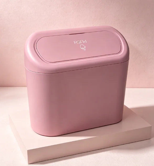 Car Trash Can, Mini Leakproof Trash Can for Car Desk, Thickened Garbage Bags Includ additional angle