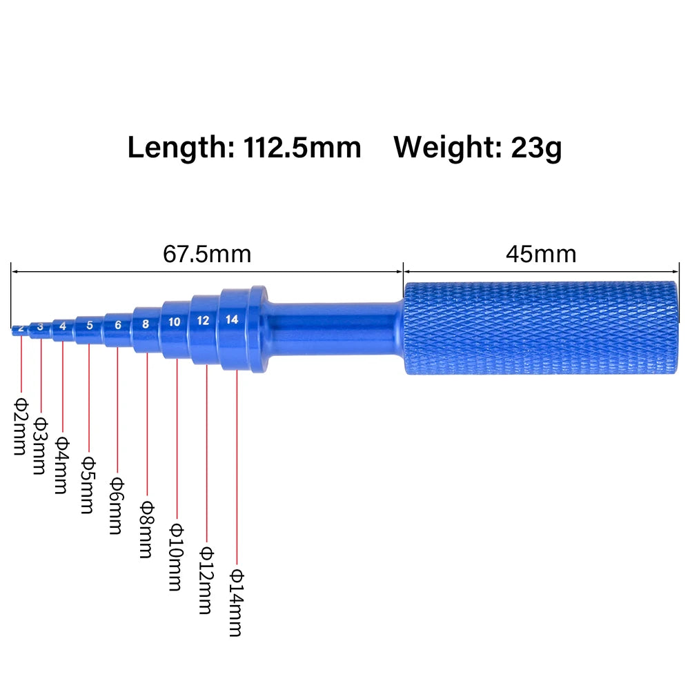 9IMOD RC Car Ball Bearing Removal Tool Puller Remover Non-slip Repair Tools 2-14mm close-up view