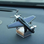 Car interior accessories solar airplane model center console decoration air freshener