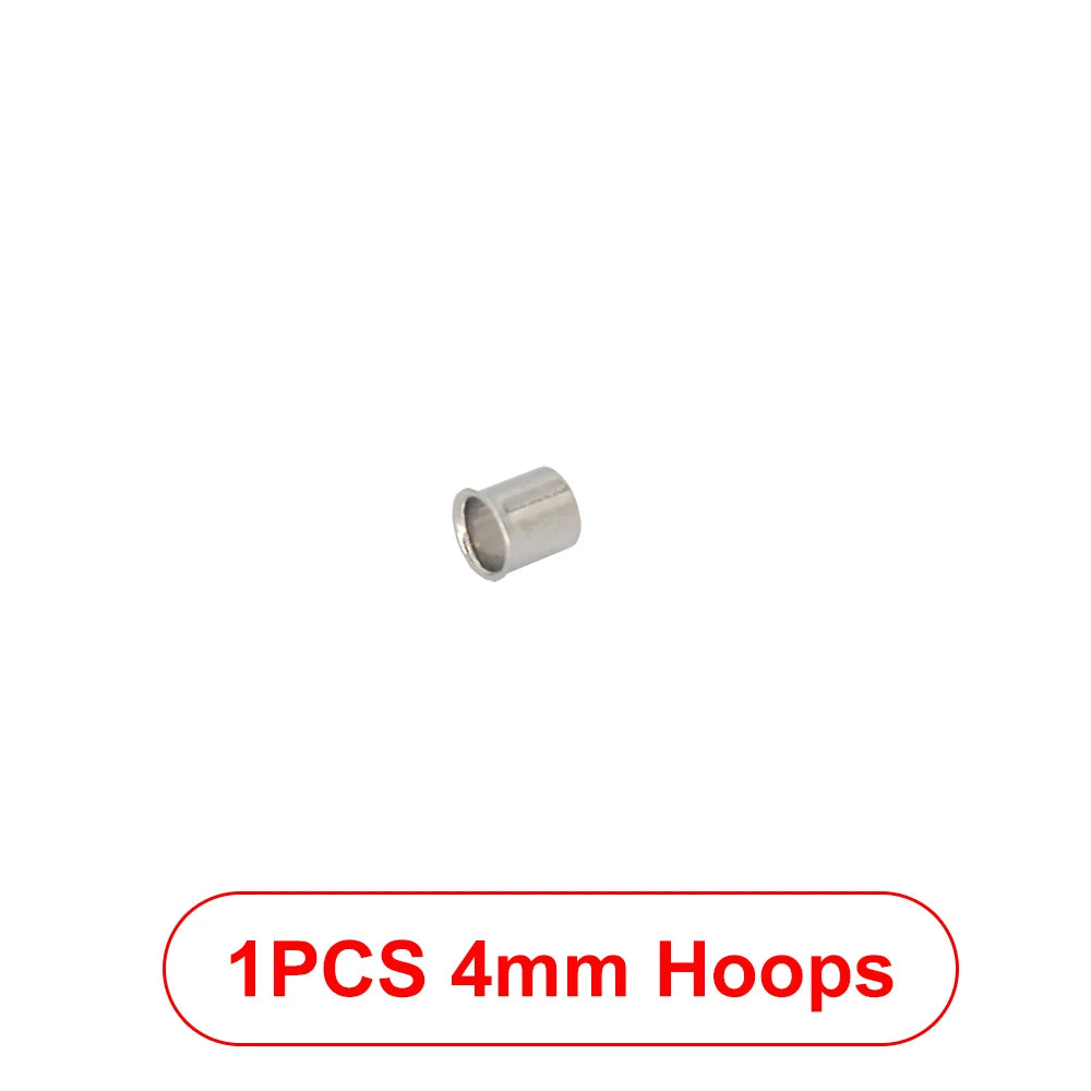 3mm/4mm Pipe clamp Hose Hoop For 1:14 RC Excavator Model Accessories lifestyle view