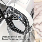 2 pieces for "HYBRID" car rearview mirror raincoat - water blocking sun visor, suitable for Toyota Pulis