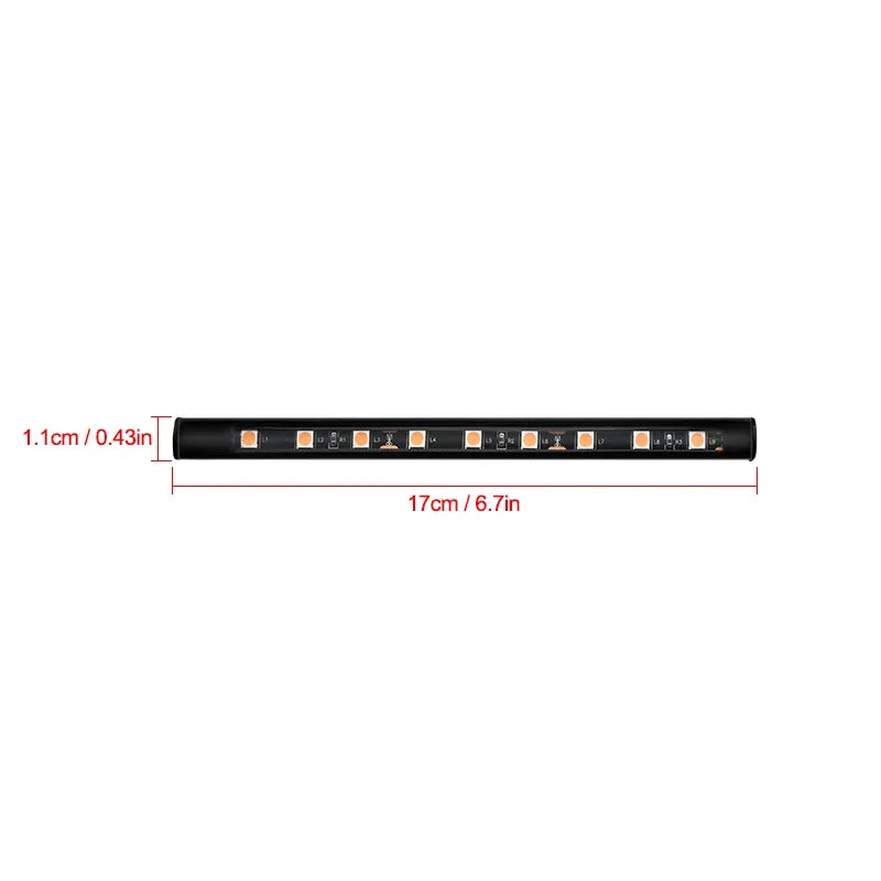 LED Car Ambient Light USB 5V Interior Foot Lamp lifestyle view