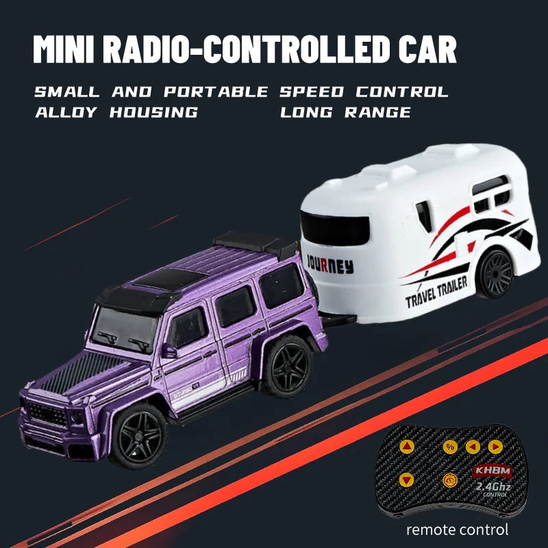 New RC Car MINI Alloy 1/64 Remote Control Car Convenient to Carry 60 Minutes of Work lifestyle view