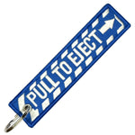 Double-Sided Embroidery Key Ring Keychain For Motocycle Keys alternate view