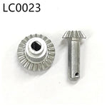 1/18 LDRC LD18401 LD18499 Modified Accessories Receiver Tire Motor Gearbox Servo Gear close-up view