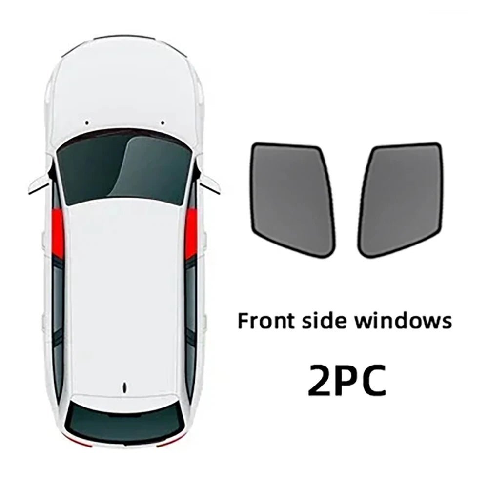 BYD Atto 3 Sun Shade Curtain | UV Protection Magnetic Privacy Sunshade detail view