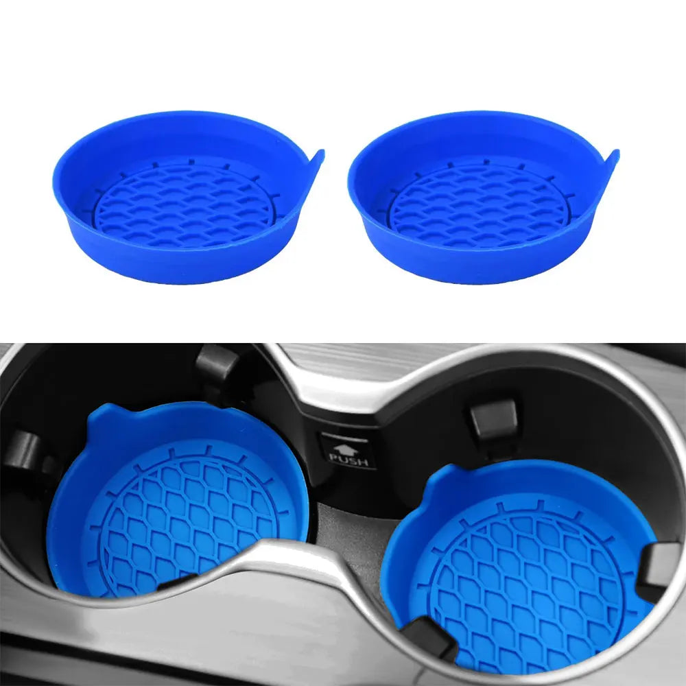Car Cup Holder Coaster Silicone Insert | 2pcs/4pcs