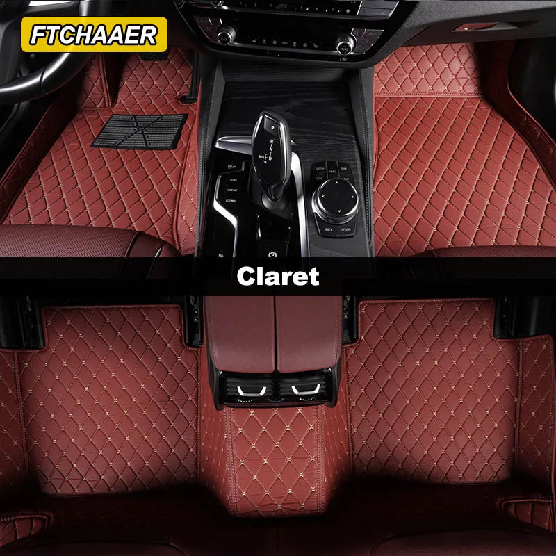 Custom Car Floor Mats For VW Golf GTI Convertible Auto Carpets Foot Coche Accessorie