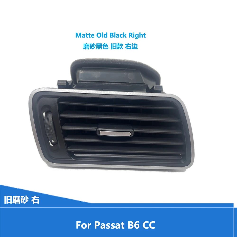 Ruili136 1Pcs for VW Passat CC B6 B7 R36 Car LHD Chrome Piano Paint Dashboard AC Air Condition Outlet Vent 3AD 819 701 3AD819702