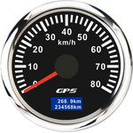 30/60/80/120/200 Km/h GPS Speedometer 52MM Car Truck Speed Gauge Meter With GPS Ant additional angle