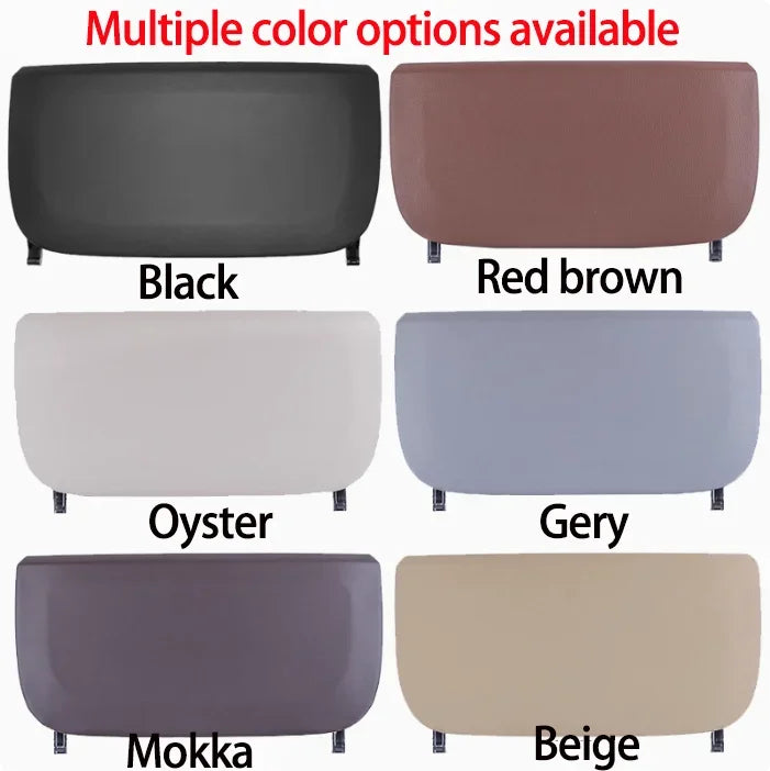 F10 F11 F01 F02 F07 Leather Car Seat Backrest Panel Storage Pocket Cover For BMW 5 additional angle
