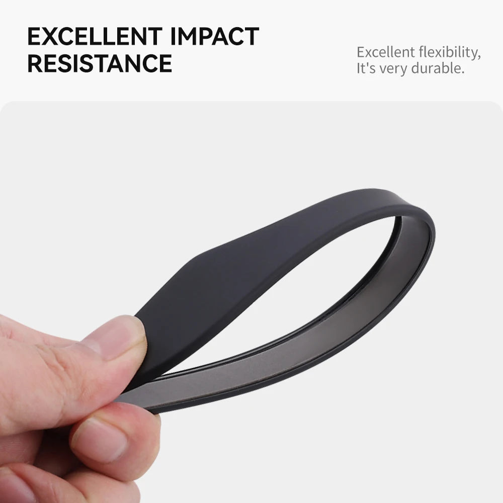 YZ Car Door Handle Wrap Cover Decorative Stickers 4Pcs | Anti-scratch ABS Protector additional angle
