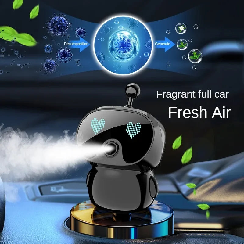 Auto Spray Aromatherapy Smart Multifunction Car Humidifier Diffuser | Remove Odors additional angle