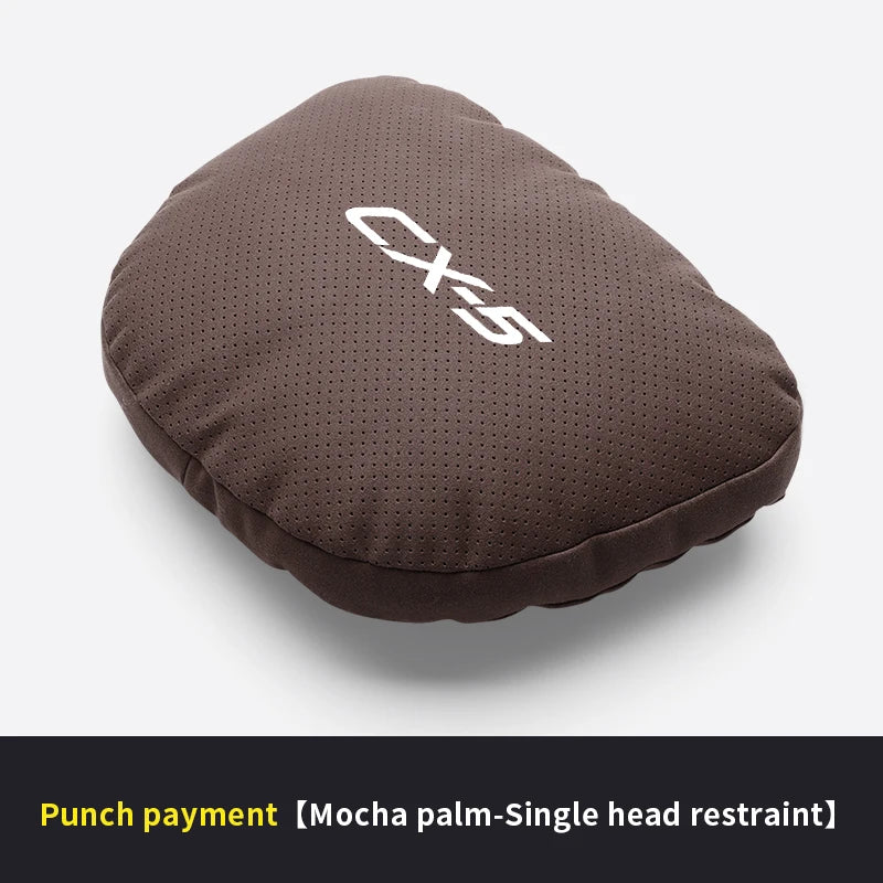 Car Interior 5-Color Selectable Headrest For Mazda CX-5 Auto Headrest Neck Support Lumbar Cushion Soft Neck Pillow Accessories