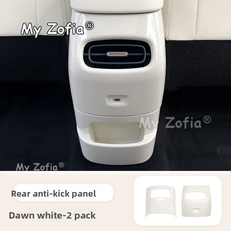 Car Rear Armrest Anti-Kick Protector Cover Rear Center Console Armrest Anti-Scratch Pad Accessories For GWM Ora 5 2025 2026 2027