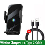 Car Wireless Charger Magnetic Auto Car Mount Phone Holder | Fast Charging Compatible alternate view