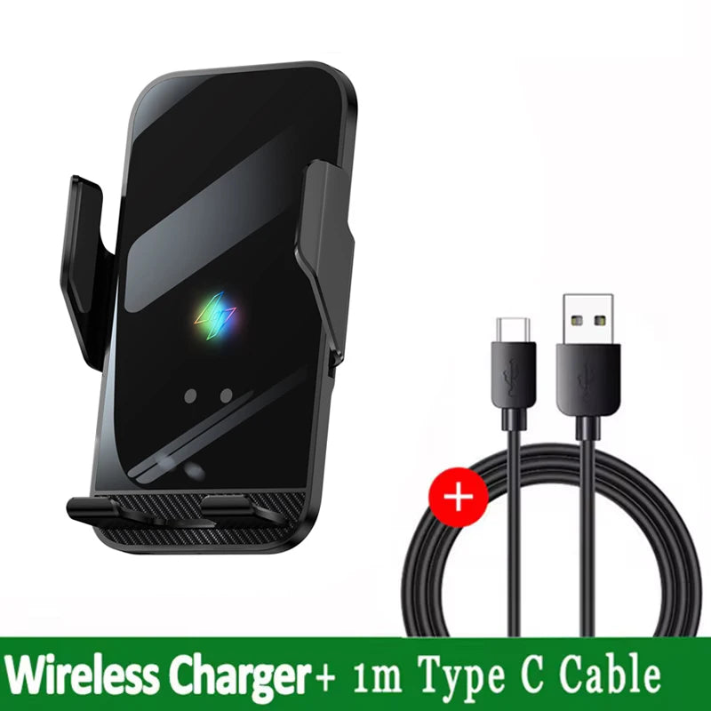 Car Wireless Charger Magnetic Auto Car Mount Phone Holder | Fast Charging Compatible alternate view